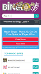 Mobile Screenshot of bingolobby.co.uk